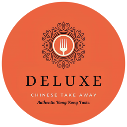 Deluxe authentic HK Taste Chinese Takeaway logo.